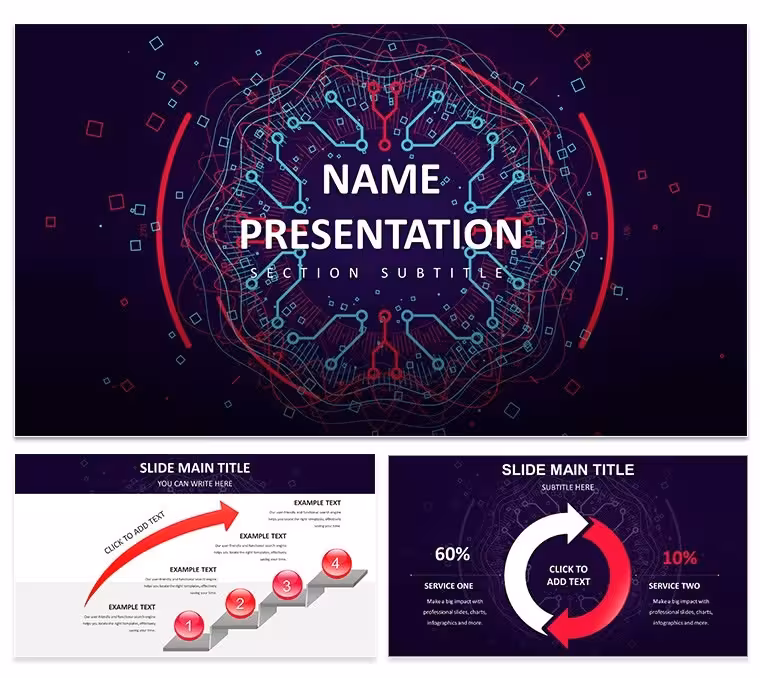Innovation Network PowerPoint Template - Download Presentation