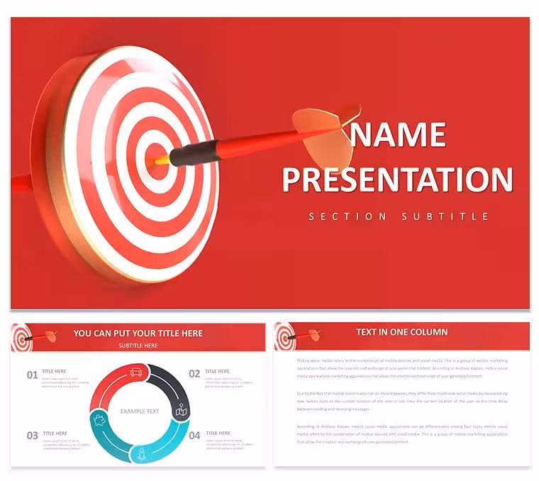 Strategic Planning Keynote Template: Editable Diagrams