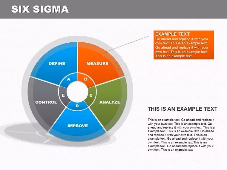 Professional Six Sigma PowerPoint Charts Template
