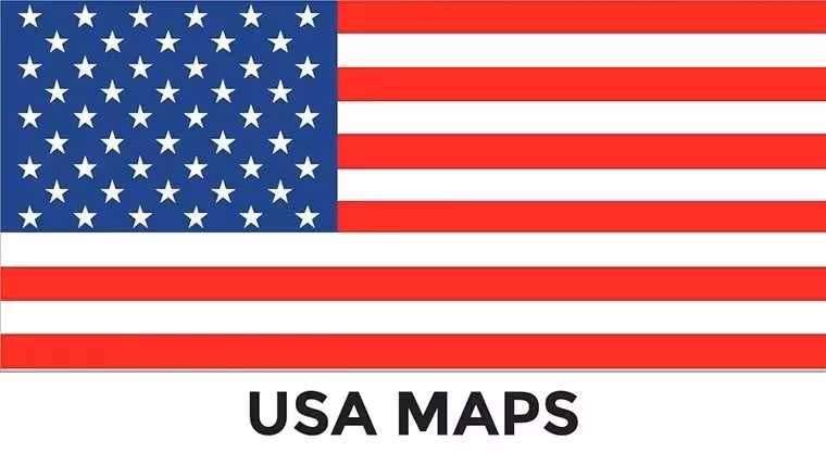 USA PowerPoint Maps Template: 36 Editable Slides