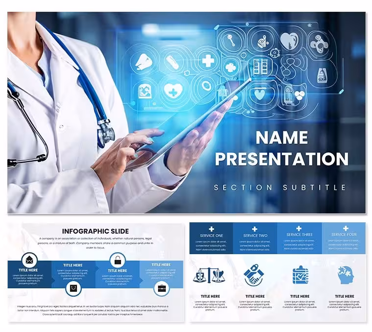 Medical Health Keynote Template: 59 Slides