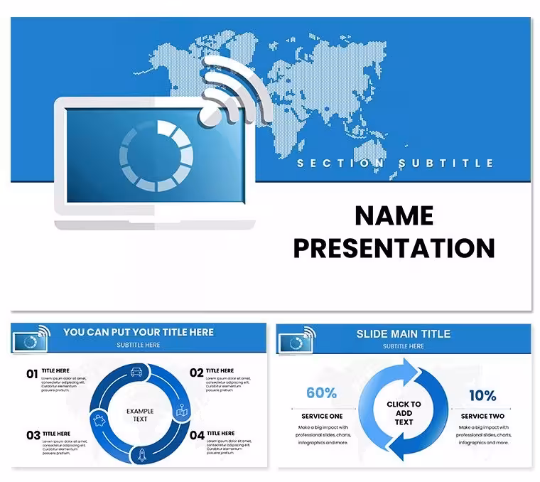 WiFi Connection Keynote: Tech Connectivity Deck