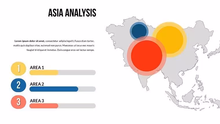 Asia AnalysisCountries World PowerPoint Maps