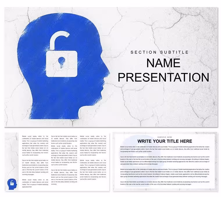 Information Protection Keynote Template: Fortify Narratives with Secure Design