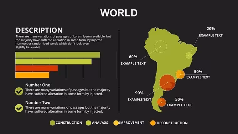 Canada Analytical World PowerPoint Maps