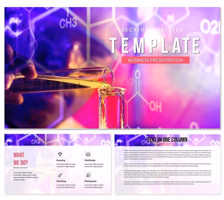 Clinical labs PowerPoint template Presentation