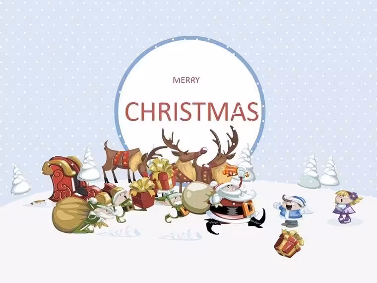 Merry Christmas Keynote Shapes: Infuse Holiday Magic into Your Slides