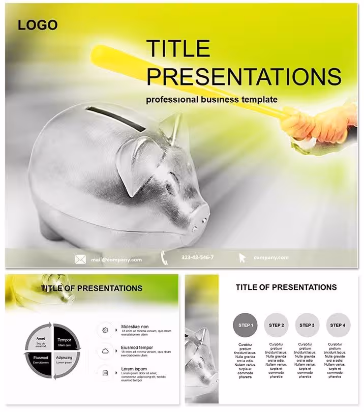 Credit Accounts PowerPoint Template