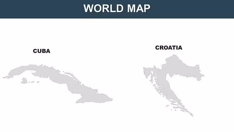 World : France PowerPoint maps