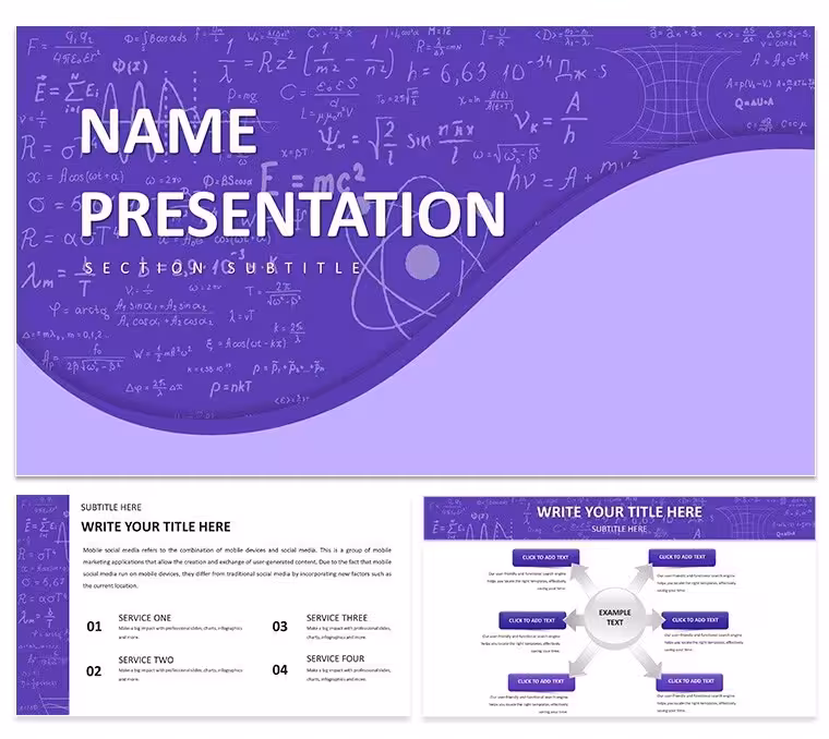 Innovative Science and Technology PowerPoint Template