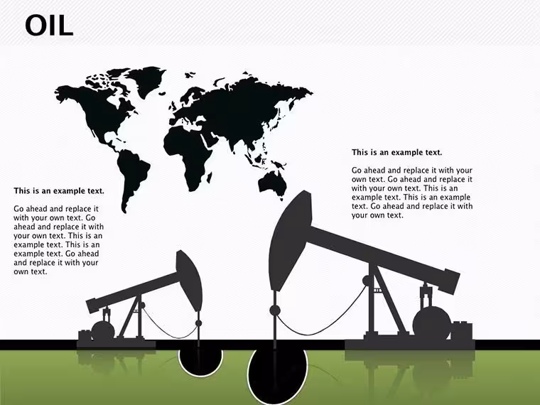 Oil and Gas Production Presentations with Keynote Diagrams Template