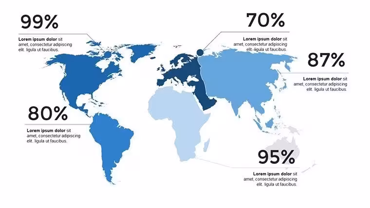 Download World PowerPoint Maps Templates