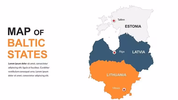 Baltic States Keynote Maps: Navigate Europe's Northern Edge with Design Excellence