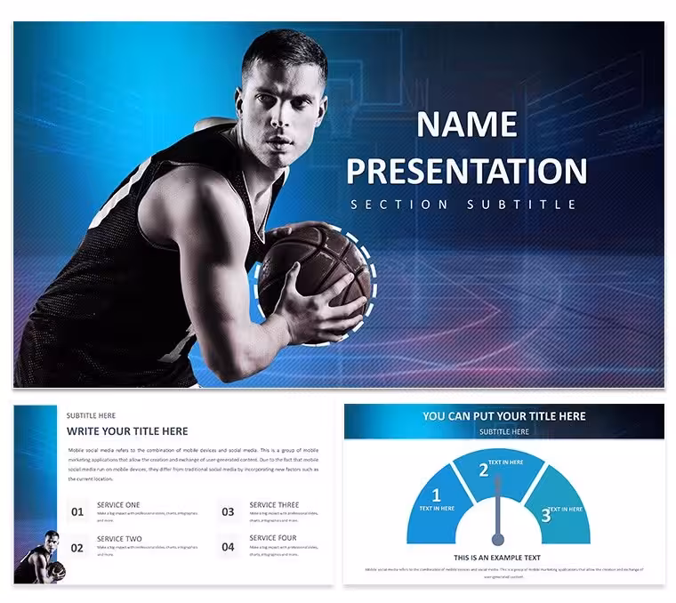 Basketball Keynote Template: Sport Presentation