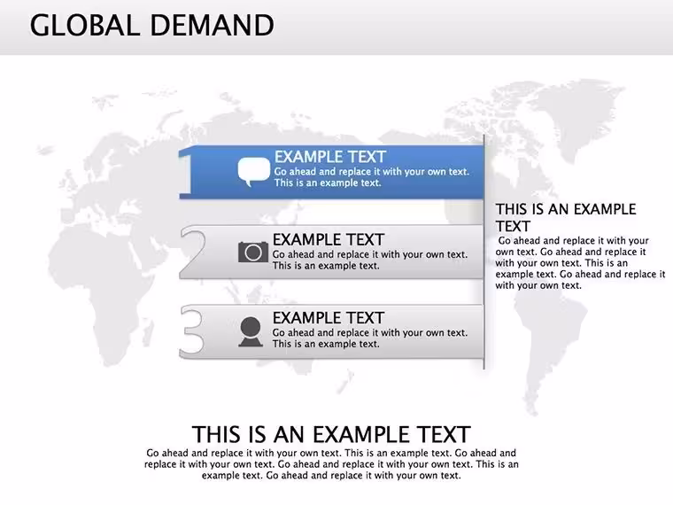 Global Demand Keynote Diagrams - Presentation Template
