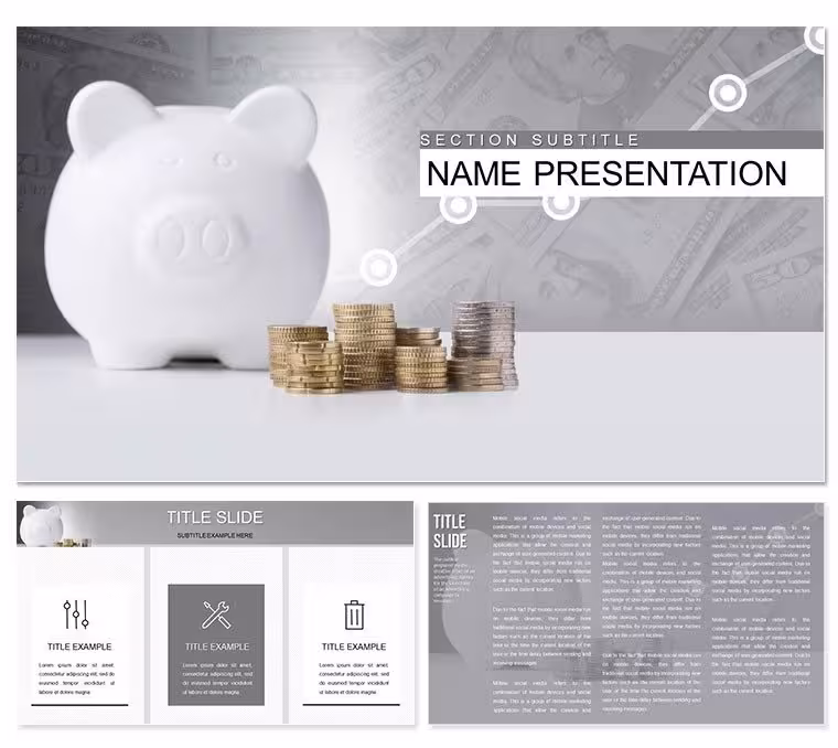 Annual Report Analysis PowerPoint Template