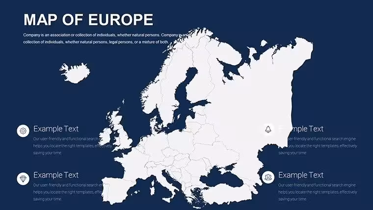 Editable Europe PowerPoint maps - Slide16