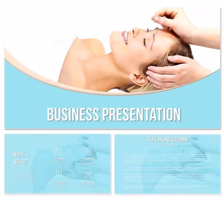 Acupuncture Health PowerPoint Template - Download PPT