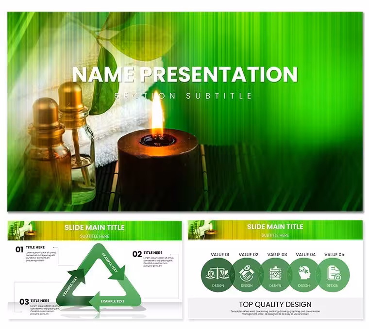 Professional Spa Procedures Keynote Template