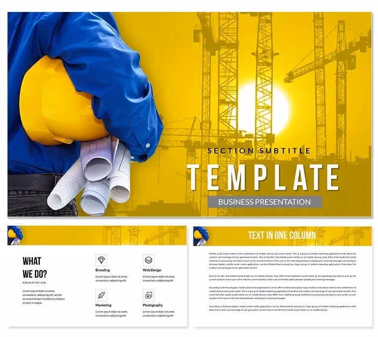 Professional Architect PowerPoint Presentation Templates - Download Now