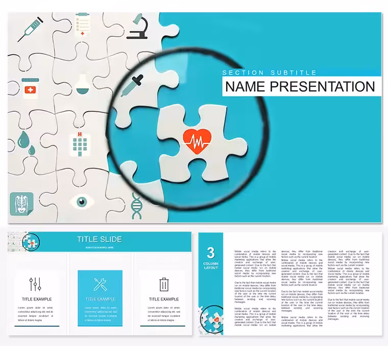 Healthcare Hospital PowerPoint Template