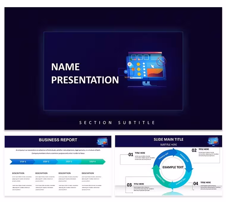 Cybersecurity Diagrams - Editable Keynote | ImagineLayout