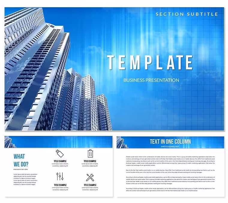 Business Center PowerPoint templates
