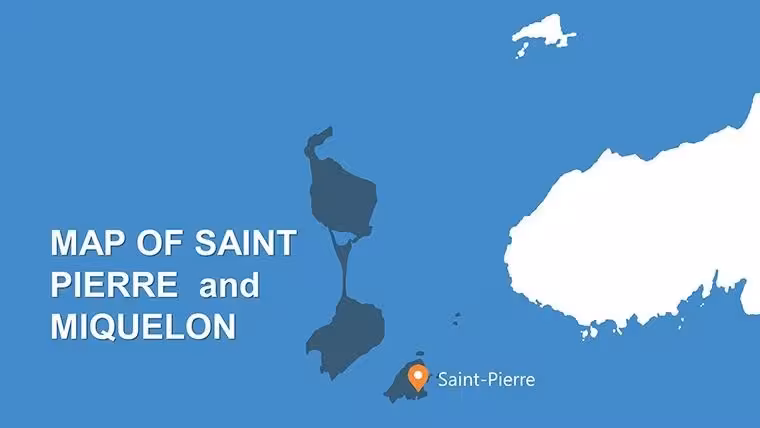 Saint Pierre Miquelon Keynote Map - Instant Download | ImagineLayout
