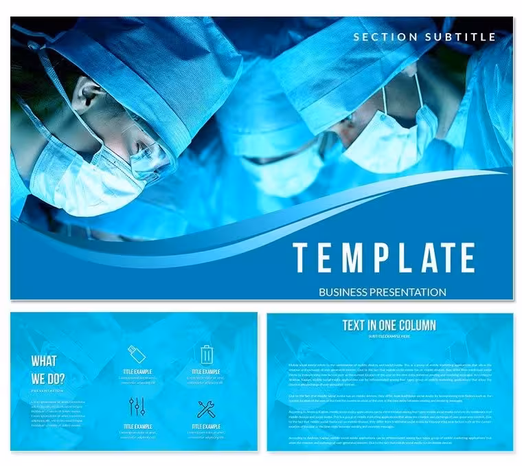 Surgical Professionalism PowerPoint templates