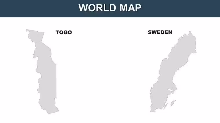 World : Colombia PowerPoint maps