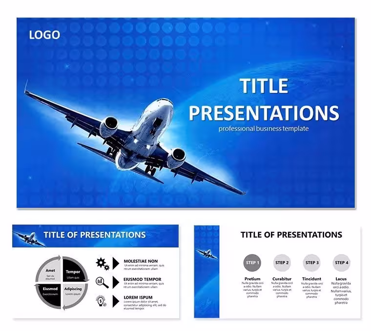 Airplane PowerPoint Presentation Templates
