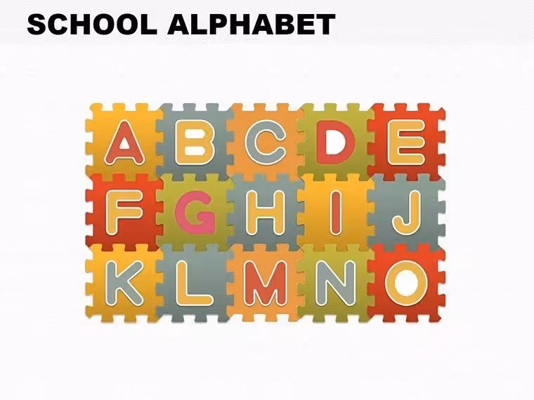 Alphabet Shapes: Igniting Creativity in PowerPoint Presentations