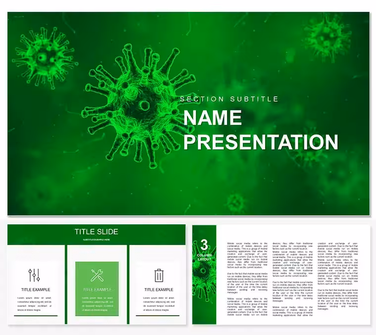 Virus Presentations PowerPoint Template