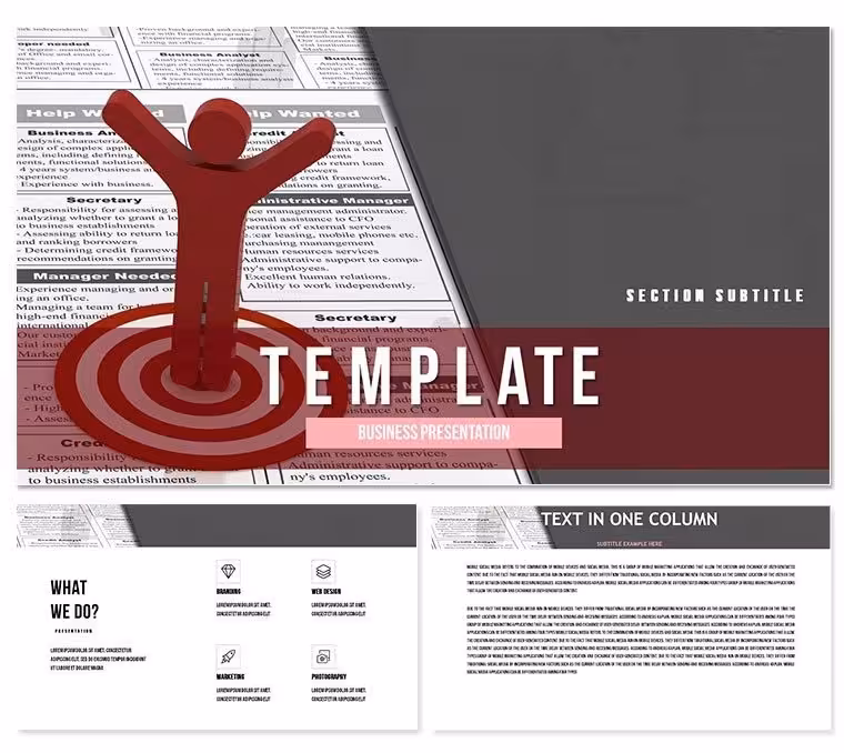Career- Job Search - Presentation Templates