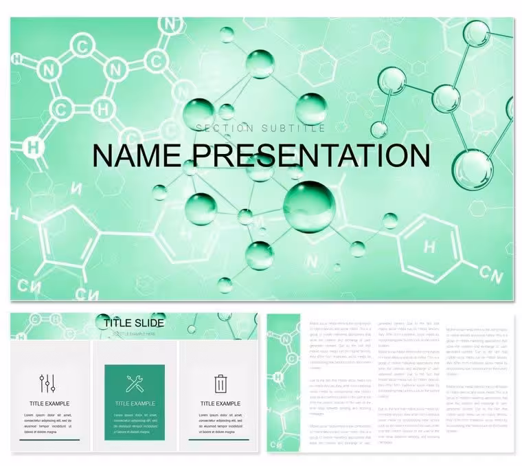 Chemistry Biology PowerPoint Template: Ignite Scientific Discovery