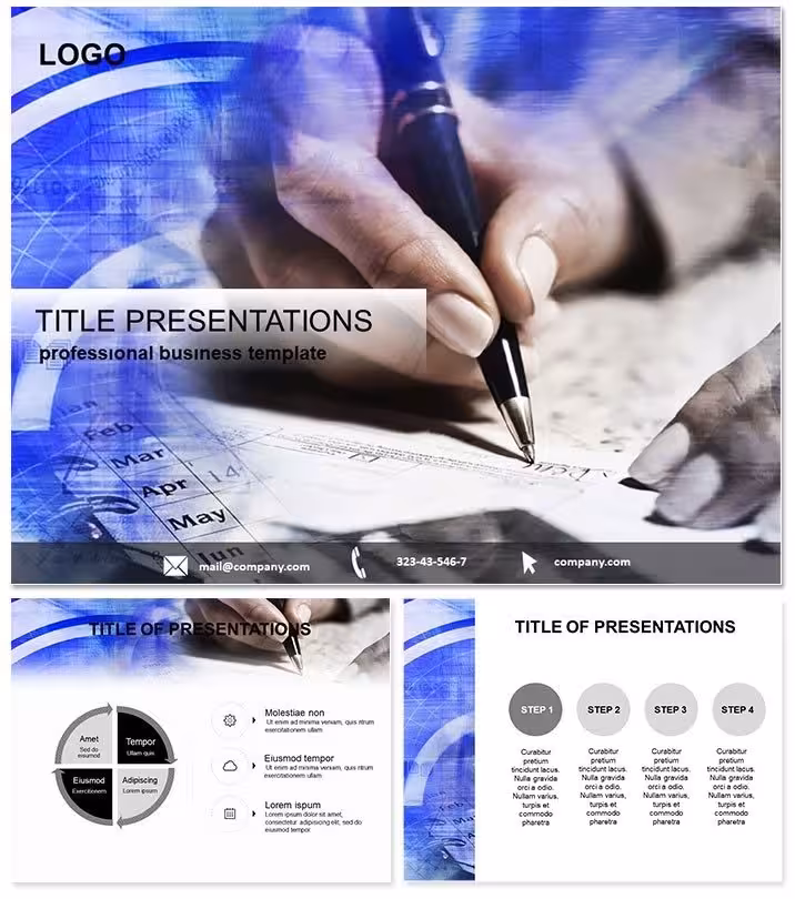 Commercial Plan PowerPoint Template: Streamline Your Business Strategy