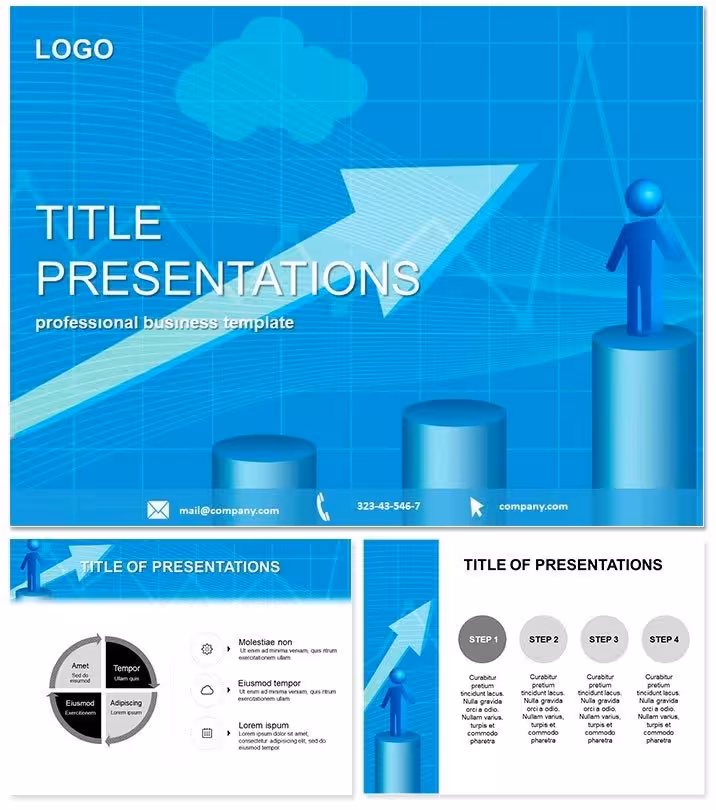 Finance Growth PowerPoint Template Guide