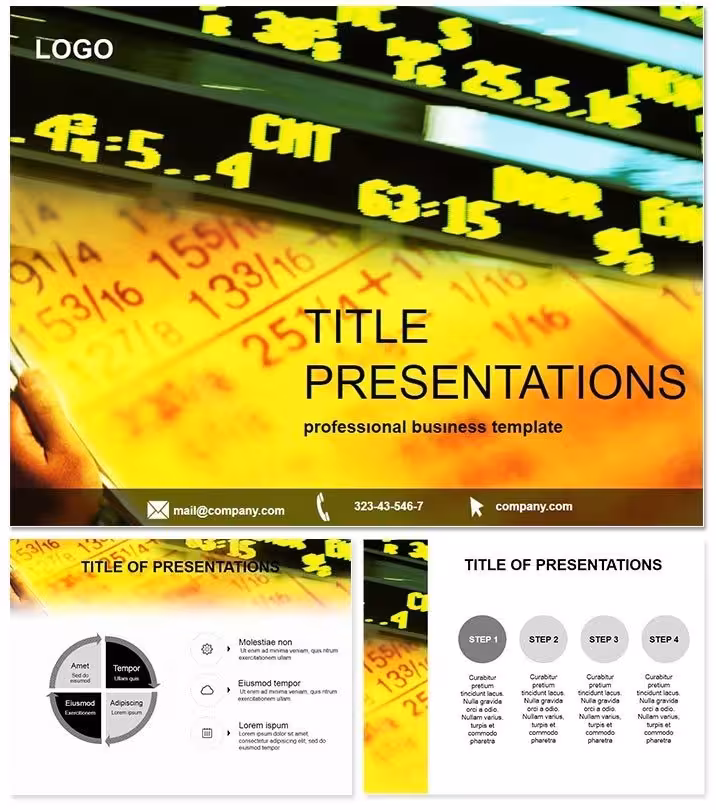 Online Stock Trading PowerPoint Template