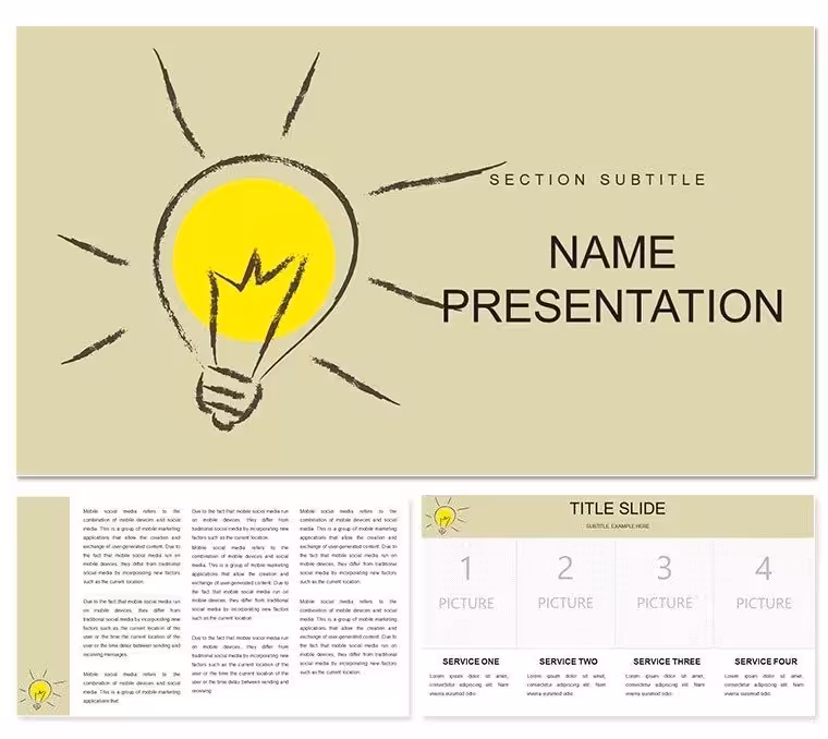 "Marketing Basics Keynote Template: Simplify Strategies, Amplify Impact"