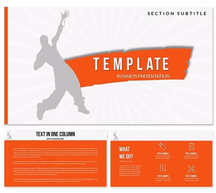 Break Dance Keynote templates - Themes