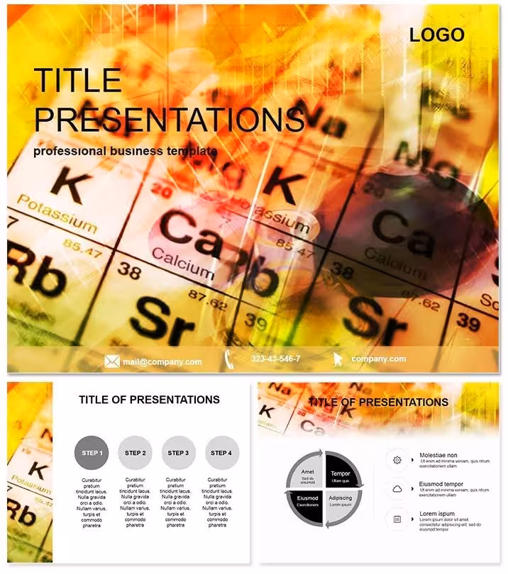Studying Chemistry Keynote Templates