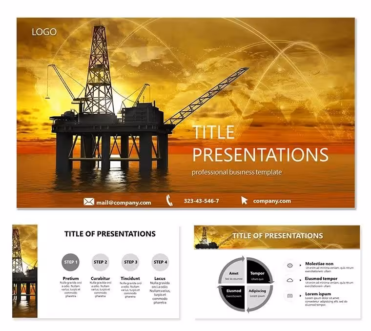 Oil Platform Keynote themes
