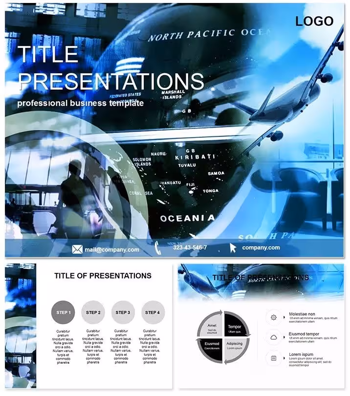 Airport Services Keynote Template: Streamline Your Transport Presentations