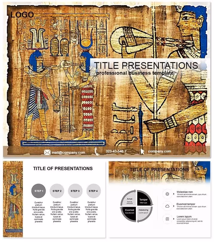 Pharaohs Secret Keynote Template