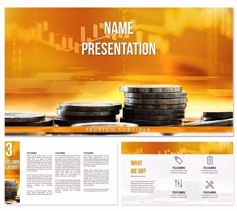 Money Markets Keynote Themes - Presentation Template