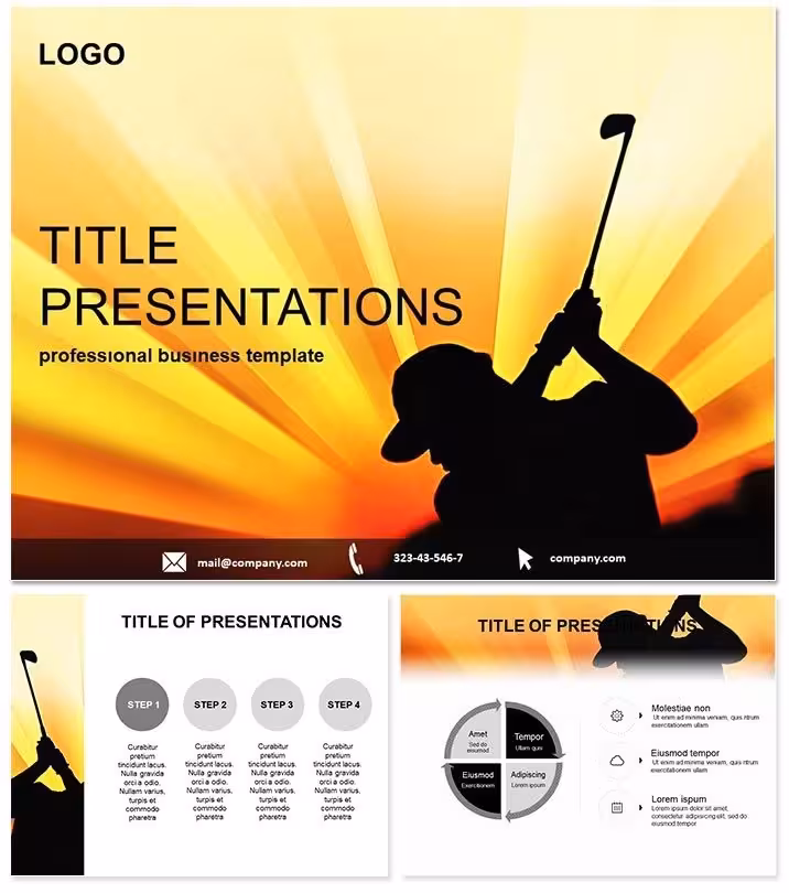 Golf Club Keynote Template: Fairway to Focus