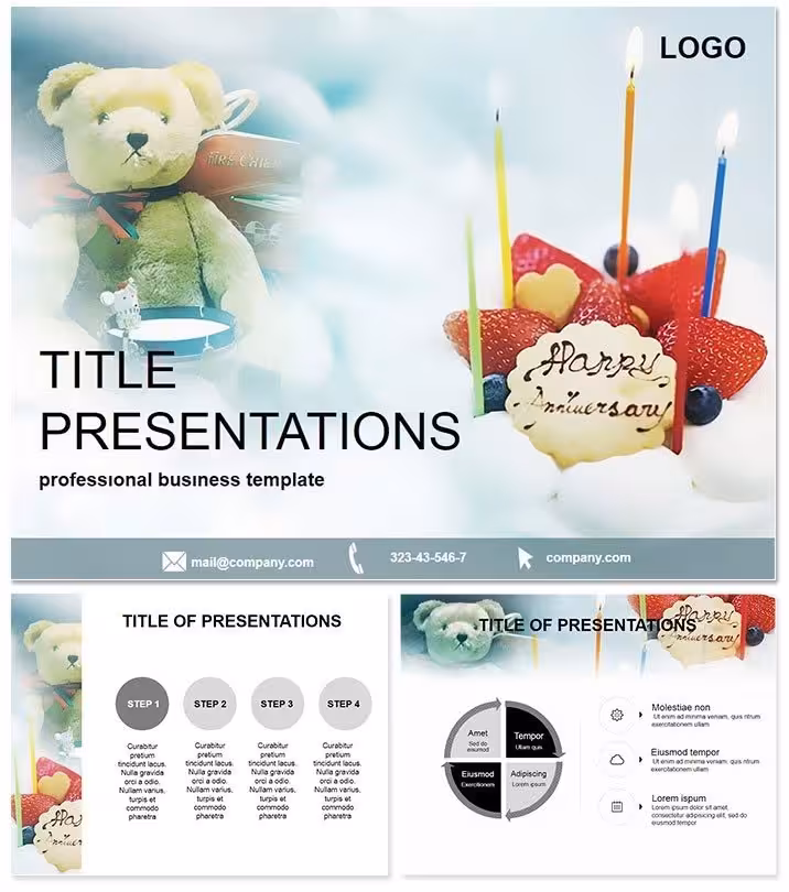 Sweeten Your Slides with Cake and Gift Keynote Themes