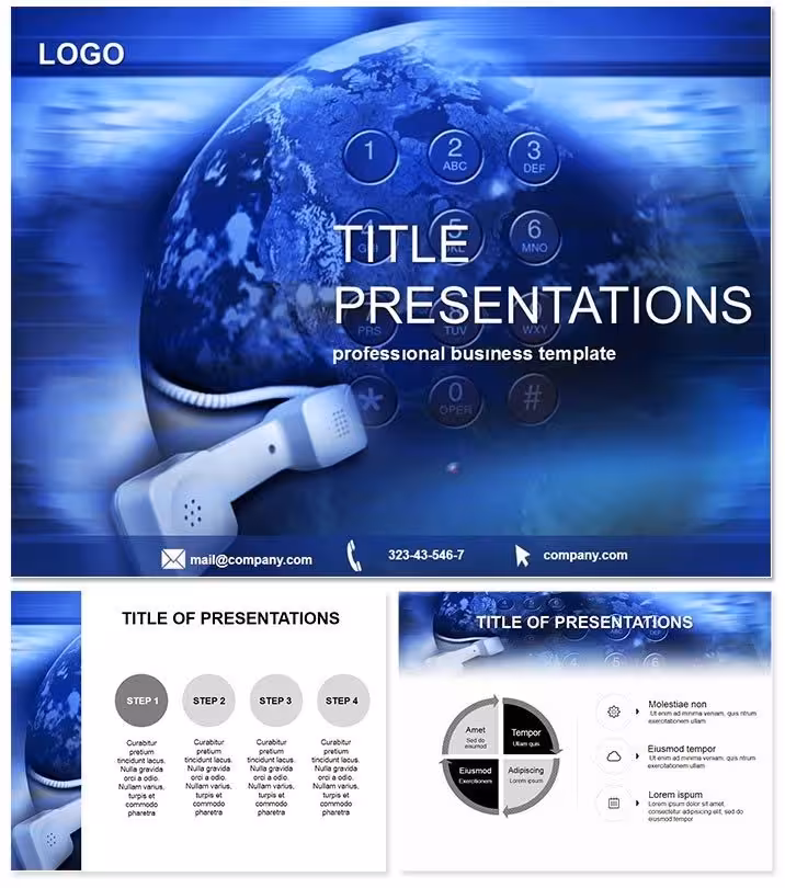 Impactful Telephone Services Keynote Template
