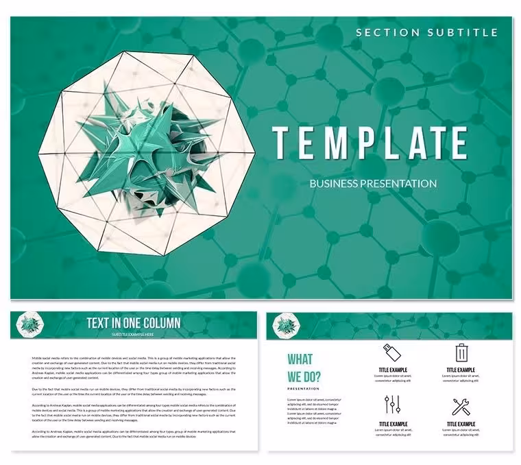 Experimental Biology Keynote Template - Instant Download