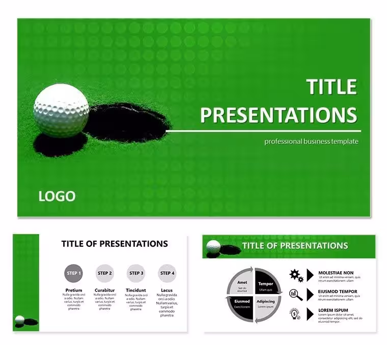 Golf Course Presentation with Keynote Template